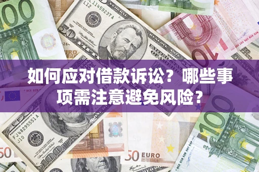 武汉如何应对借款诉讼？哪些事项需注意避免风险？