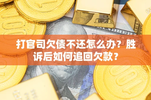 武汉打官司欠债不还怎么办？胜诉后如何追回欠款？
