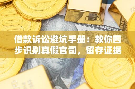 武汉借款诉讼避坑手册：教你四步识别真假官司，留存证据不踩雷