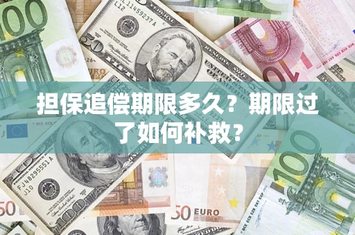 武汉担保追偿期限多久？期限过了如何补救？